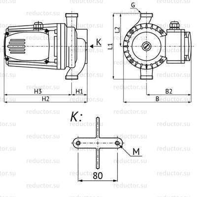 Насос UNIPUMP UPC 25-160 230