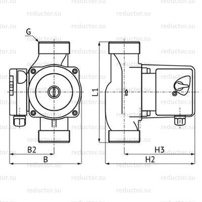 Насос UNIPUMP UPC 25-200 230